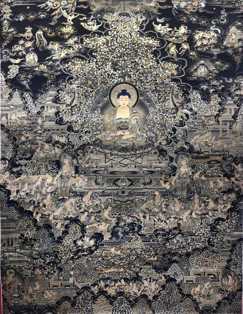 尼泊尔手绘唐卡和西藏唐卡区别,尼泊尔唐卡和藏区唐卡的价格