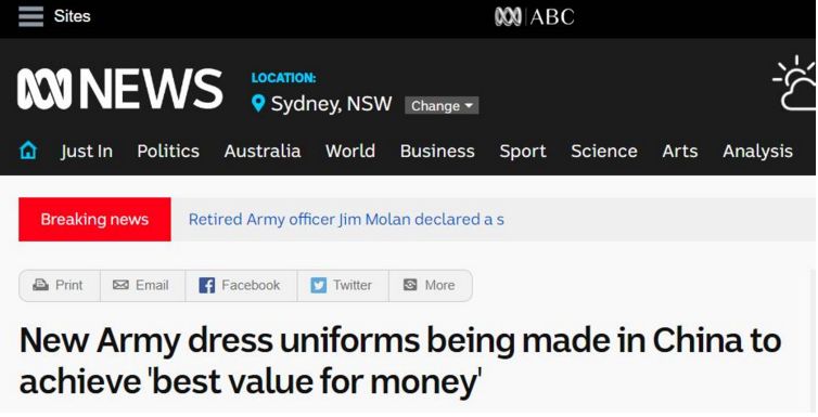 中国制造出口澳洲悉尼,中国制造现在出口现状