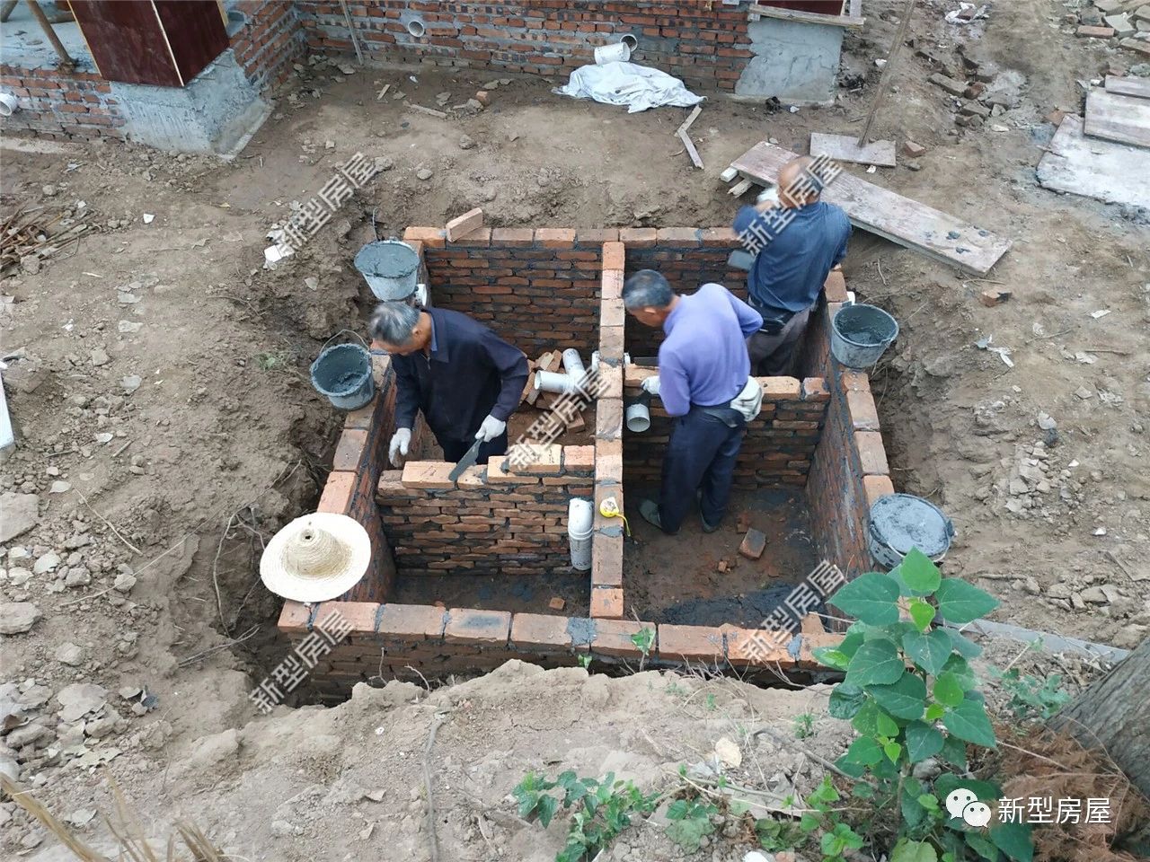农村建房化粪池堵塞怎么处理,农村盖房没下水道怎么办