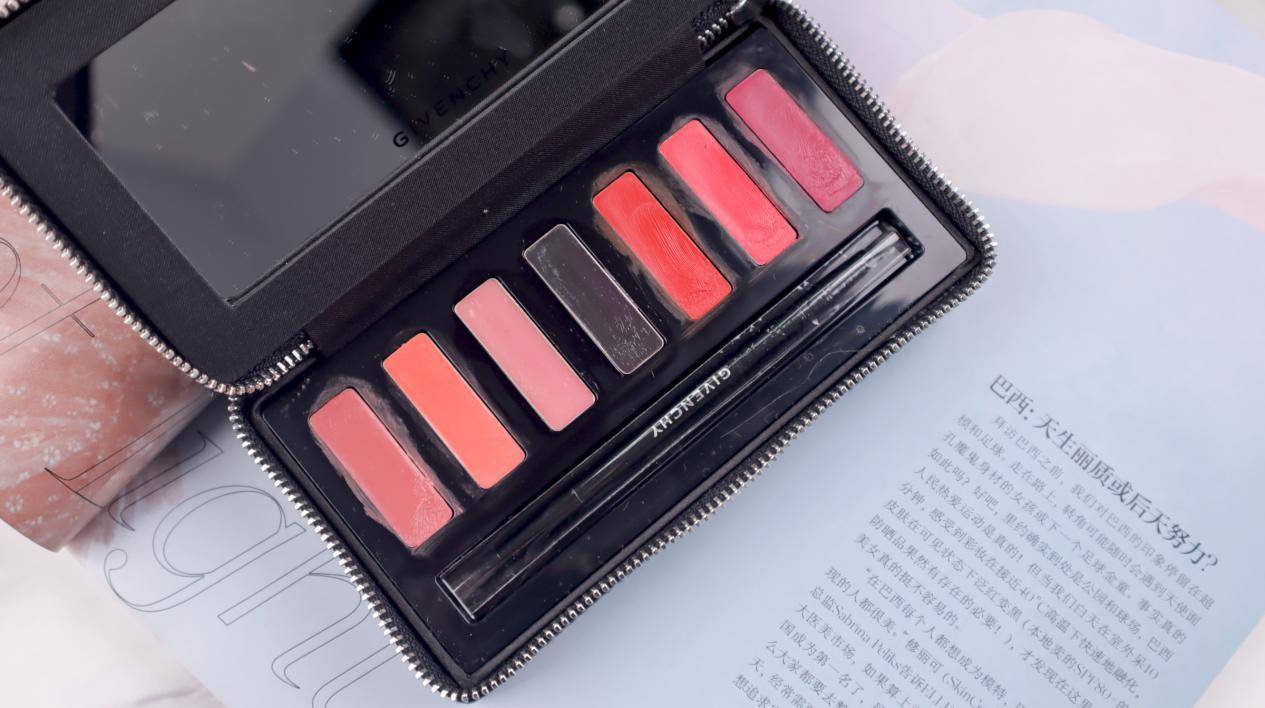 纪梵希唇彩口红,既是口红又是润唇膏