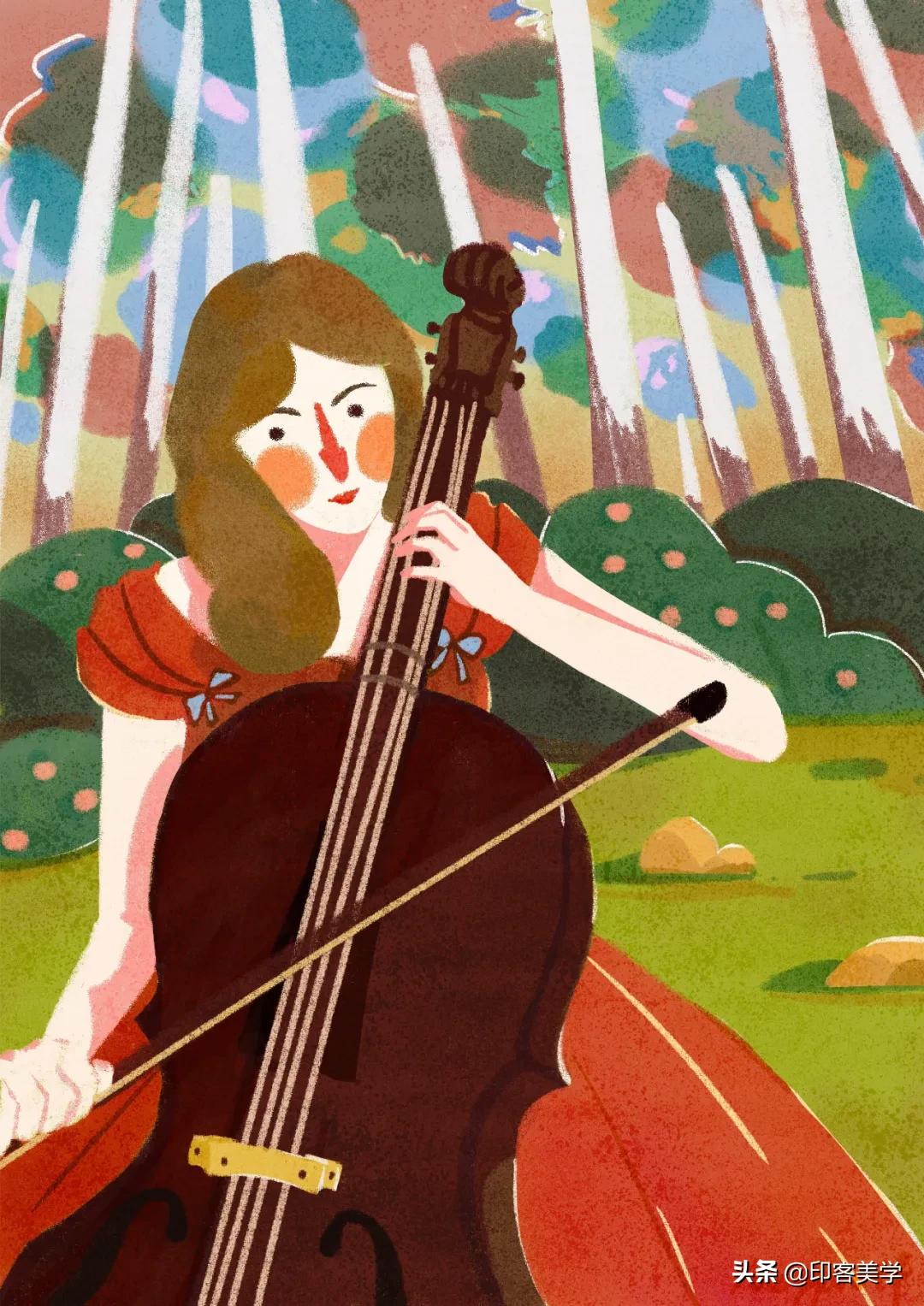 四季插画图片大全,100张唯美插画图