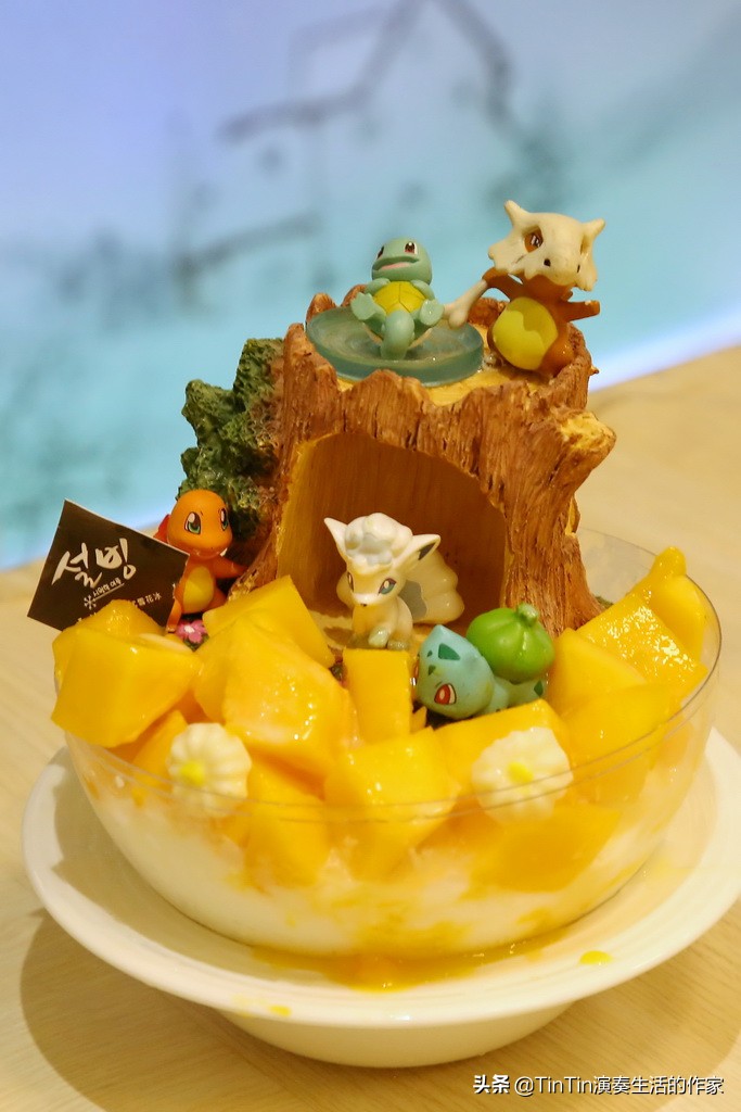 正宗韩式雪花冰,日式雪花冰和韩式雪花冰