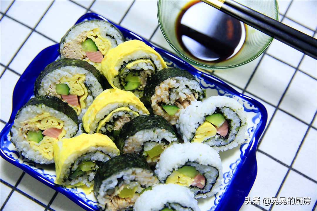 三种卷法让你的寿司与众不同，秋日登高郊游最佳拍档