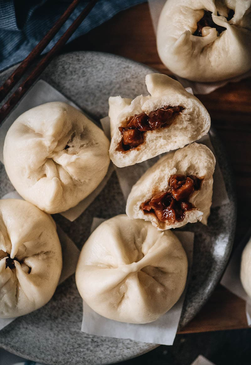 港式漂亮叉烧包花样做法,港式点心酥皮叉烧包可以商业制作