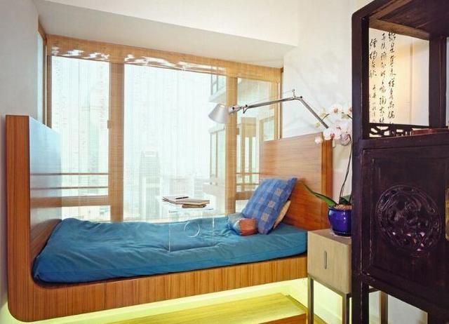 飘窗太大浪费空间怎么设计,飘窗空着可以放什么