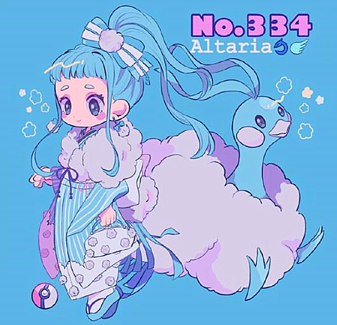 宝可梦百变怪拟人化图片,超可爱的q版宝可梦