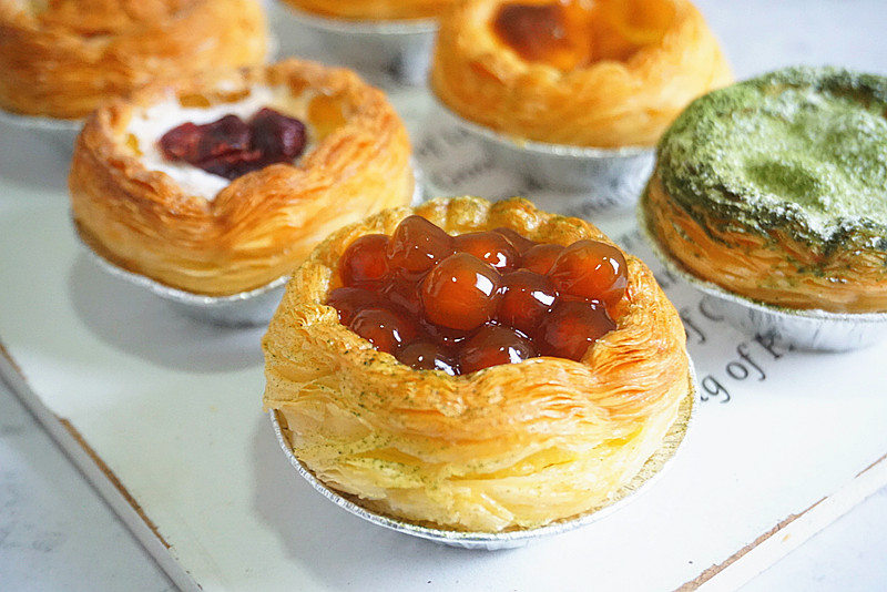 kfc云朵蛋挞做法,kfc蛋挞的做法家用小烤箱