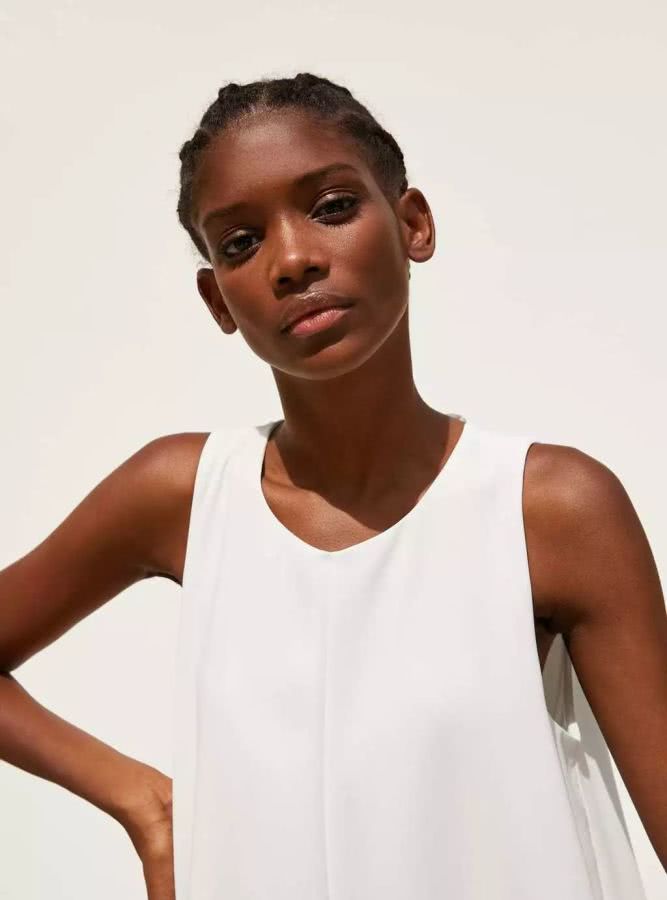 zara值得入手的连衣裙,zara新出的牛仔开叉连衣裙