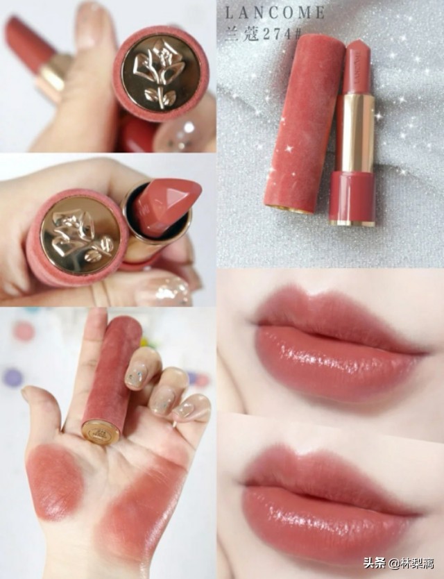 滋润颜色好看的大牌口红,蜜桃色口红平价推荐雾面