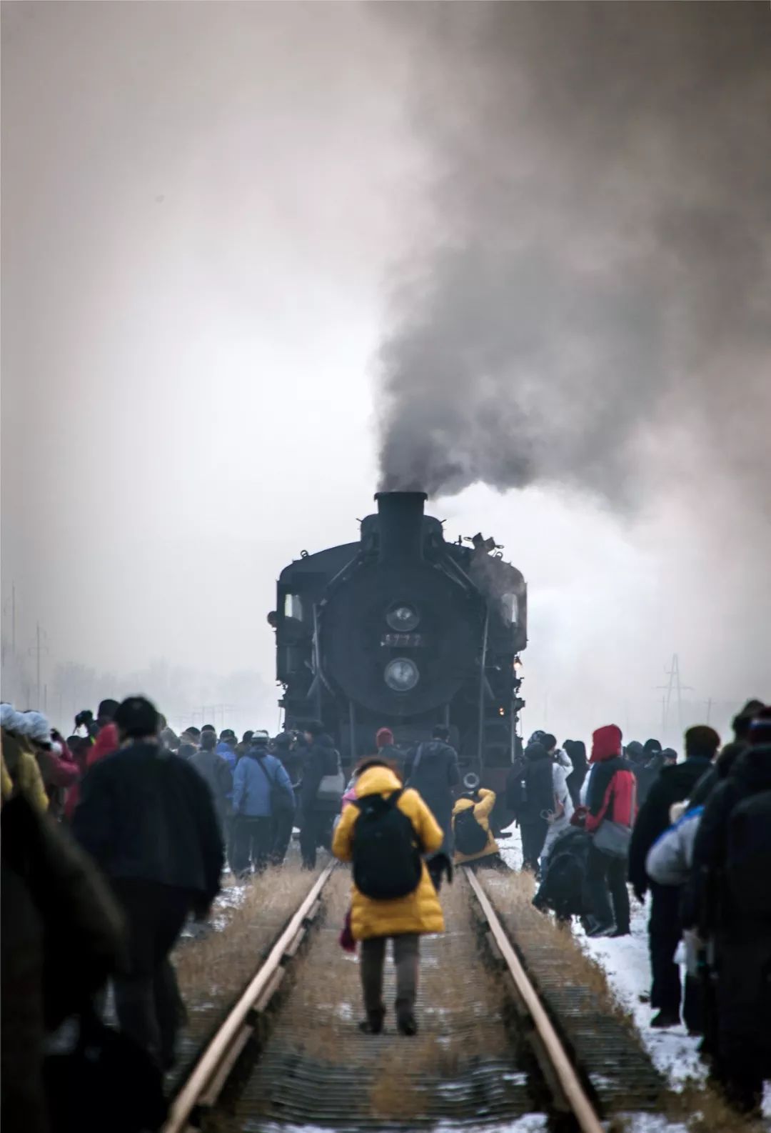在大*疆新**,世界上最后的蒸汽火车还在奔驰