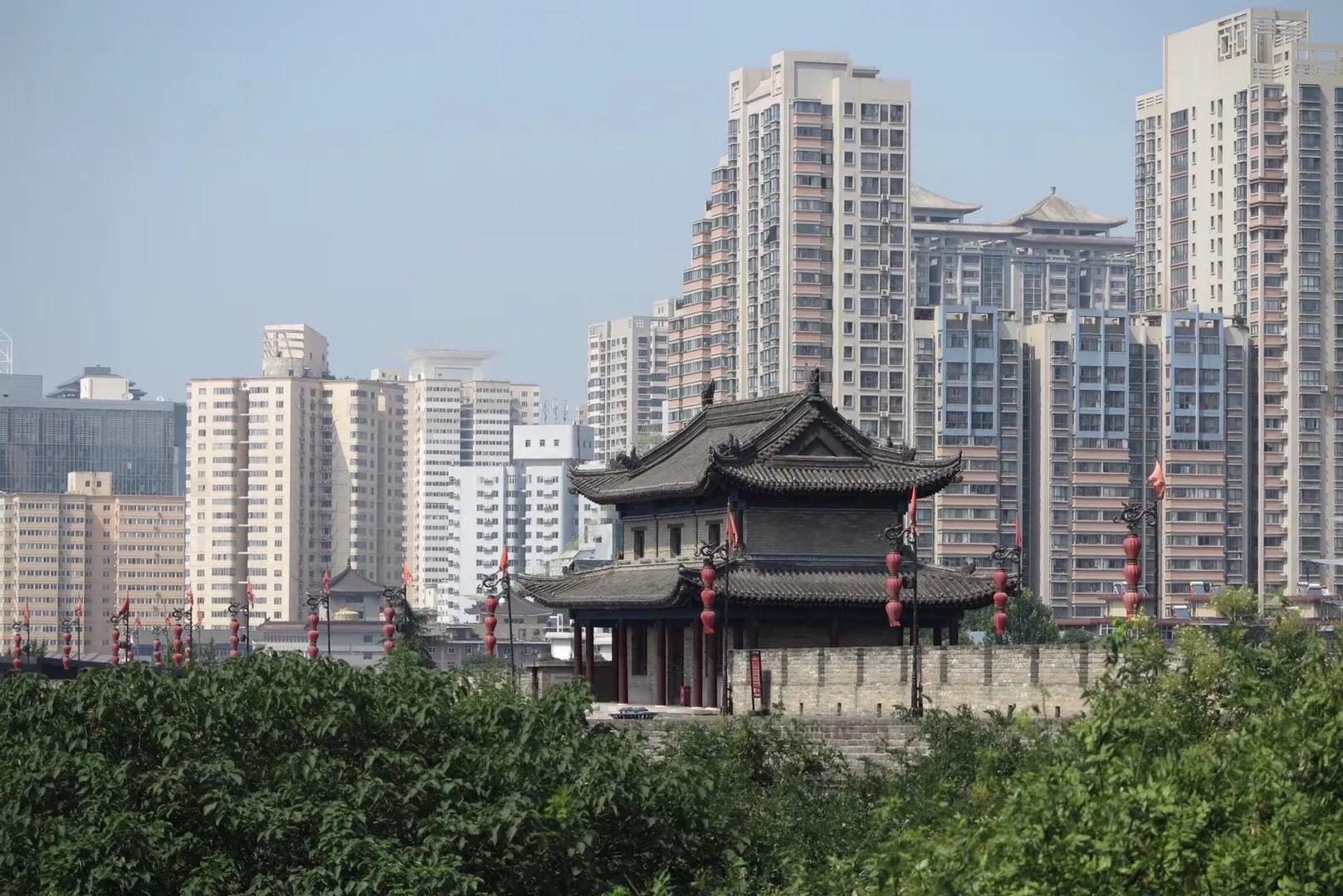 西安古都长安重温唐朝盛世风华,长安区最美古都