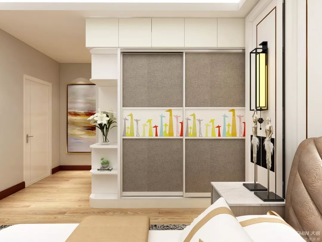 轻奢移门衣柜效果图大全2023款,衣柜40种款式