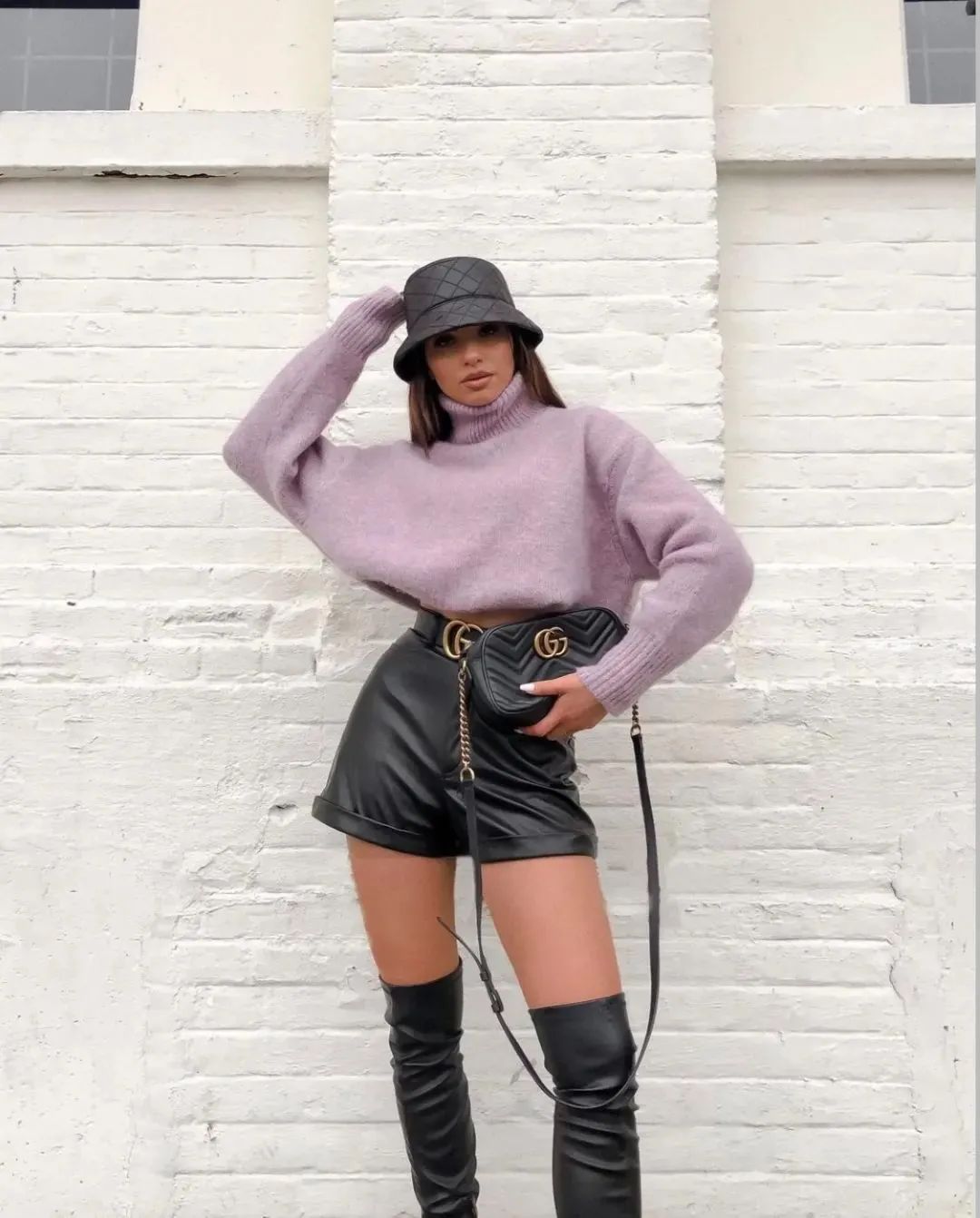 圆脸戴什么帽子比较好,圆脸女孩如何选帽子