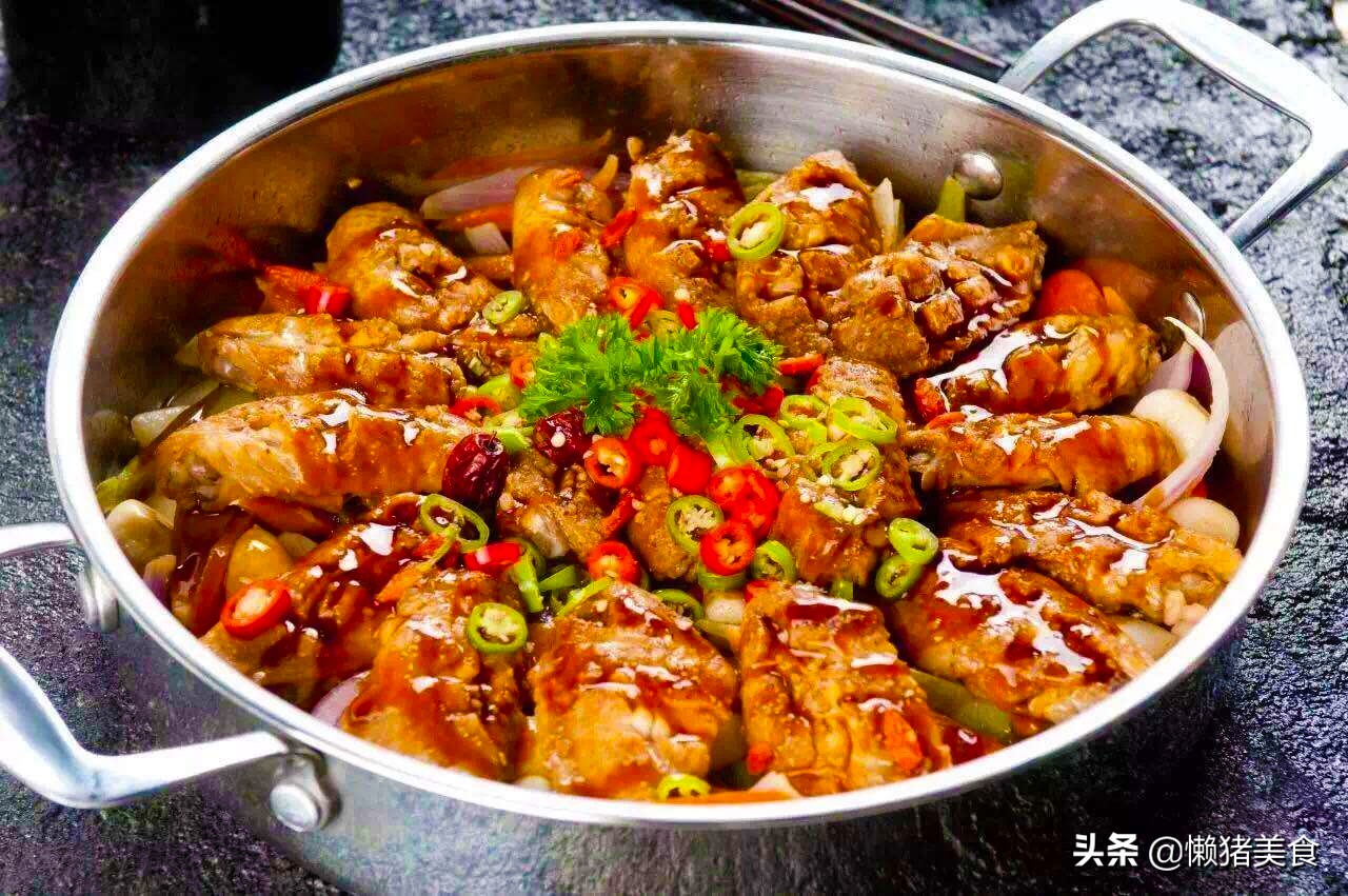 三汁焖锅不加一滴水,好吃的酱汁三汁焖锅