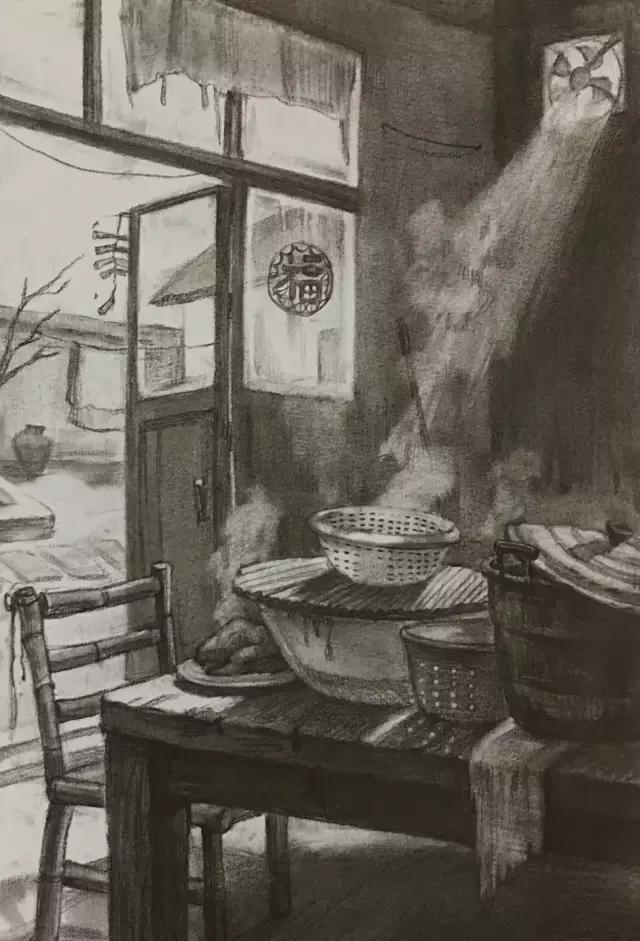 清华美院素描高分卷怎么画,清华美院高考素描