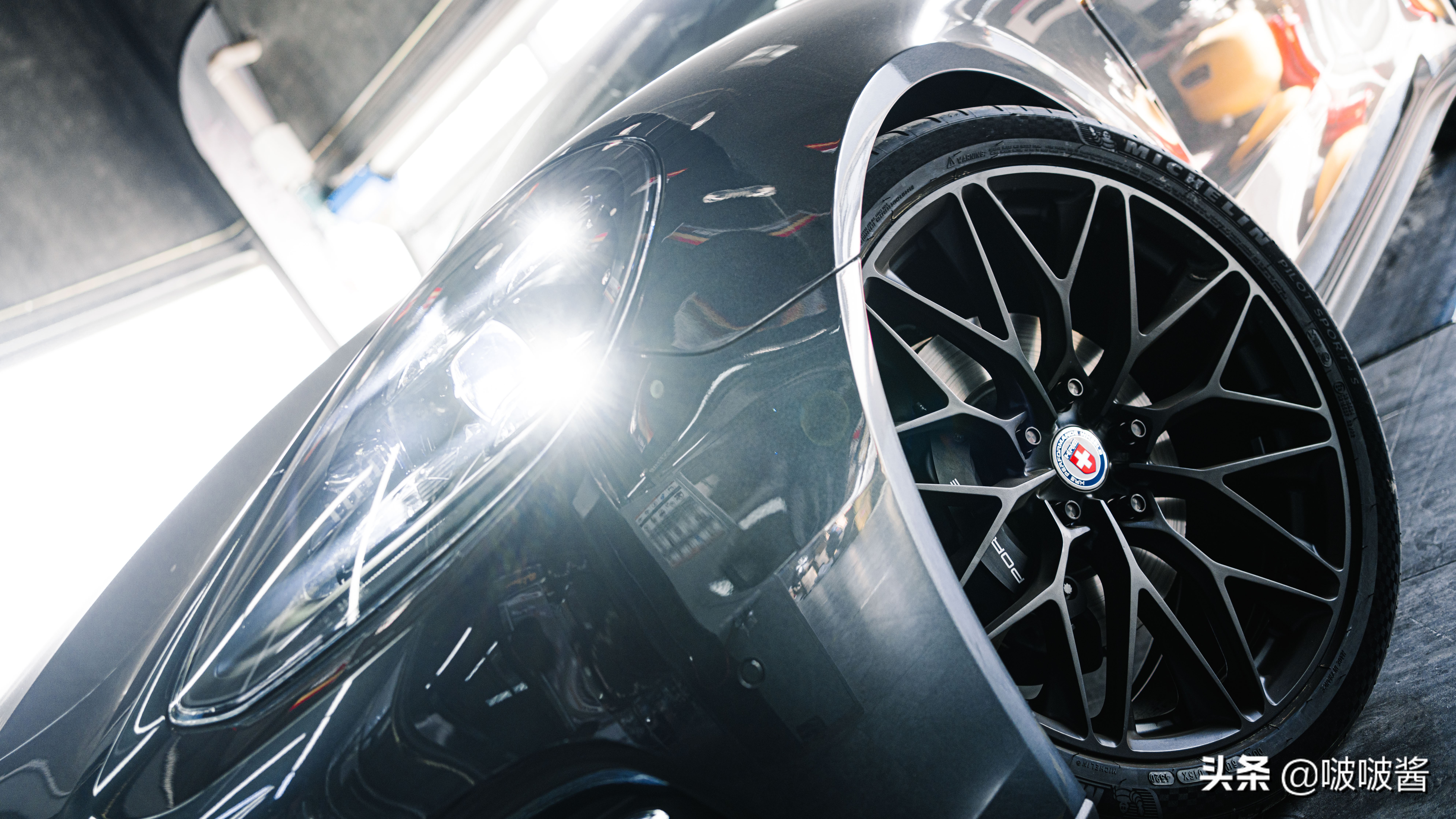 保时捷帕拉梅拉turbos轮毂改装,保时捷帕拉梅拉宽体改装