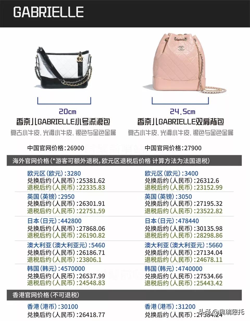 香奈儿经典款包羊皮价格,香奈儿新款中国香港比价