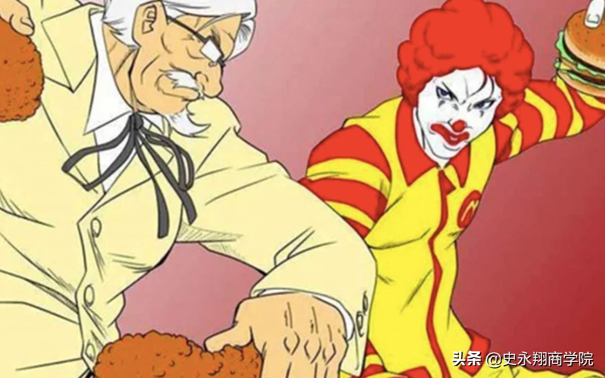 麦当劳vs肯德基市值,肯德基为什么规模比麦当劳小