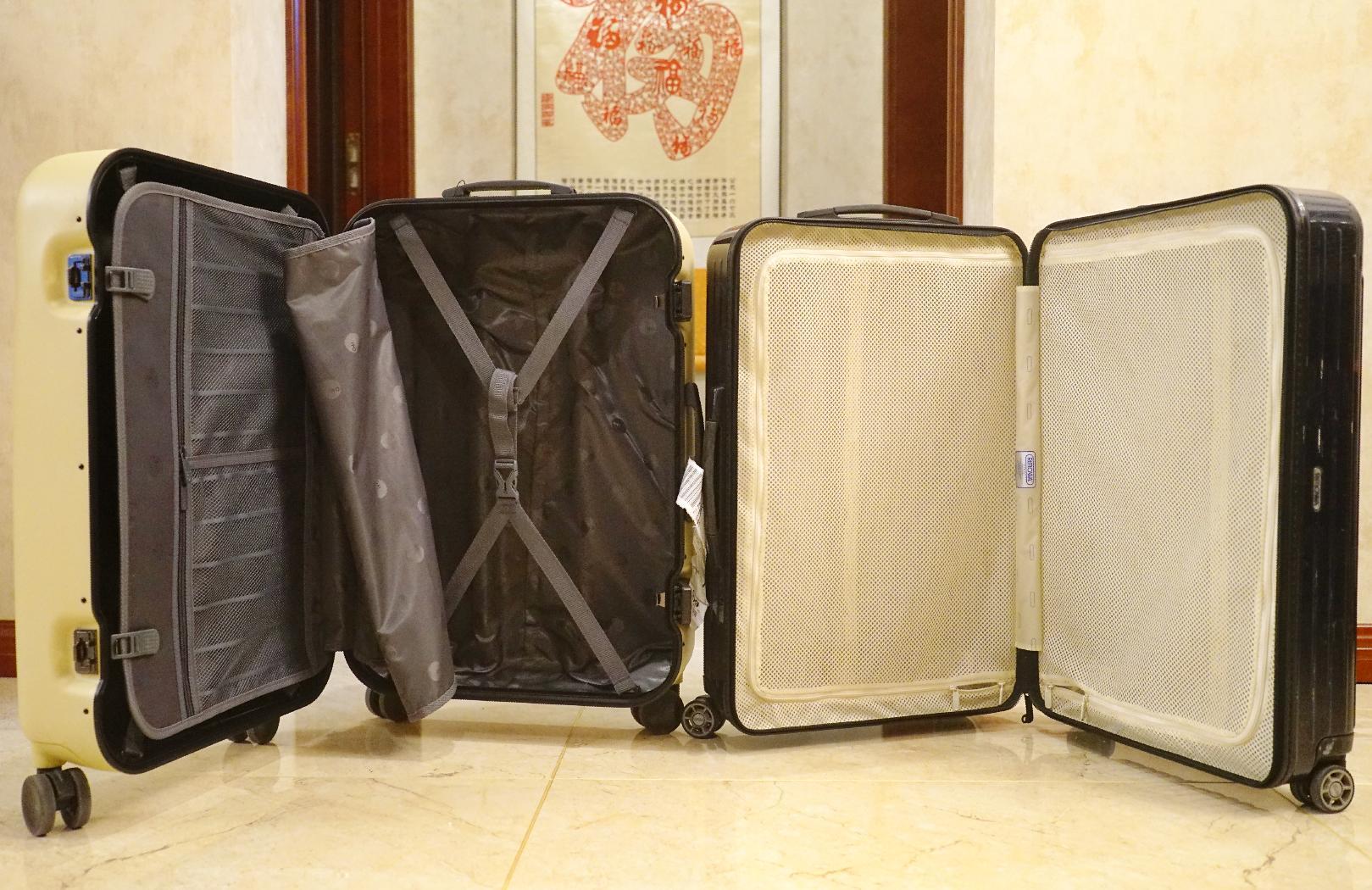 rimowa旅行箱带屏幕,rimowa箱子测评