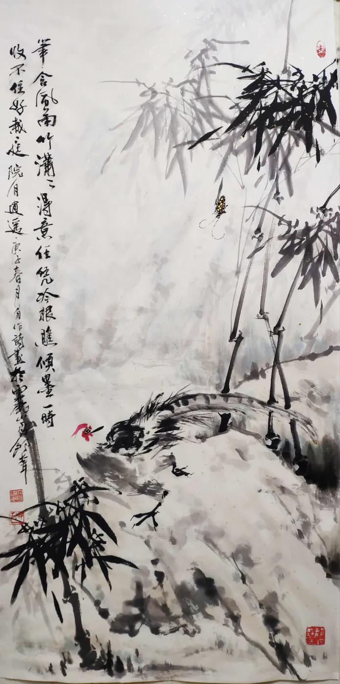 邹大耳写意画作品欣赏,邹大耳写意作品欣赏