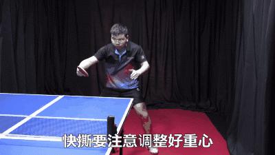 专业运动员的反手攻球训练视频,专业反手高远球慢动作