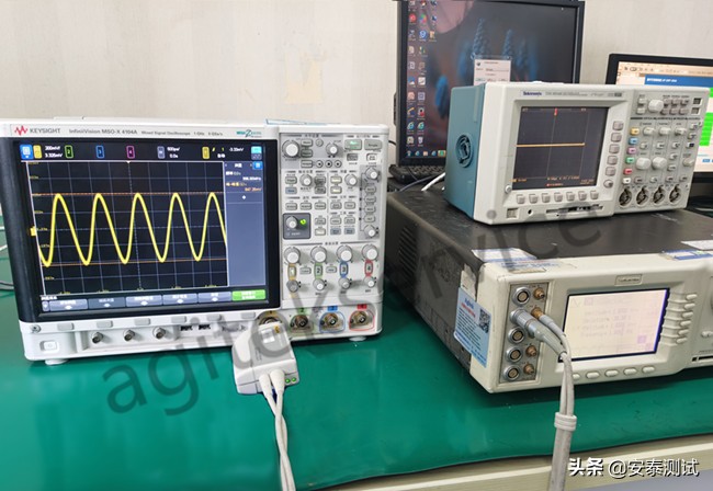 是德DSO-X4054A/MSO-X4104A示波器开机死机维修案例