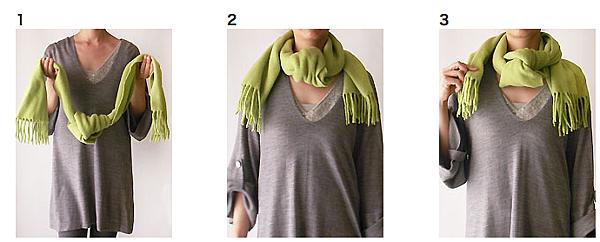 跟上流行必学的15种秋冬围巾系法!天天系出不一样的围巾