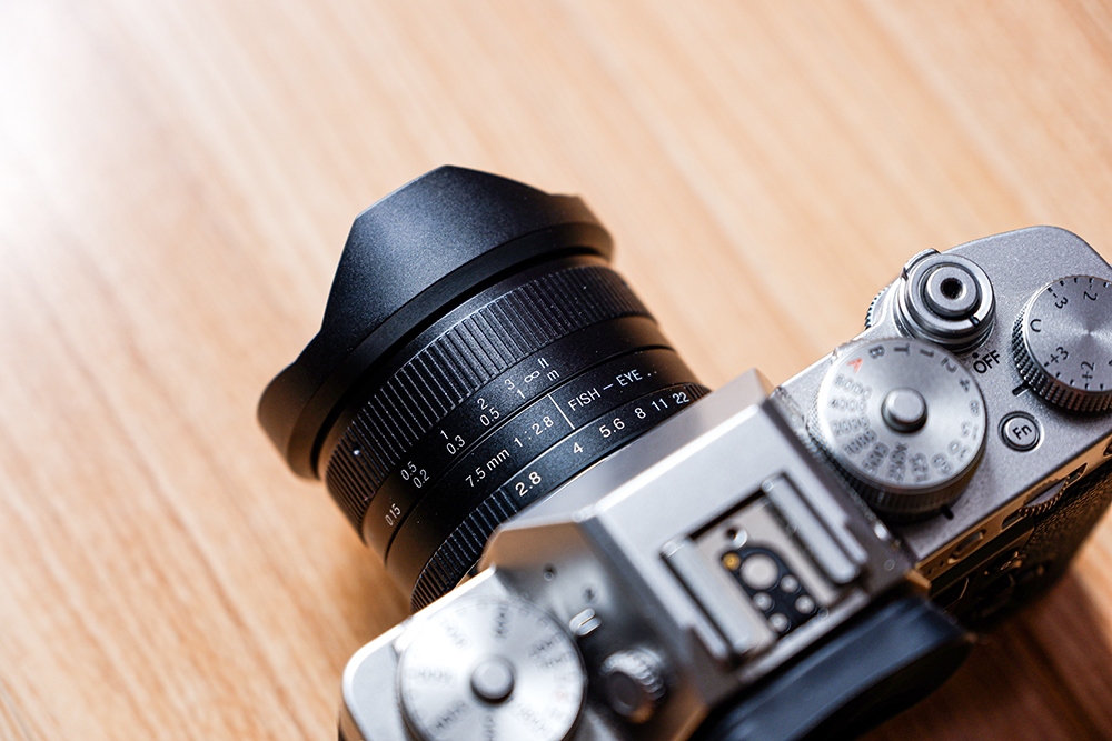 七工匠7.5鱼眼镜头,七工匠10mmf2.8鱼眼镜头