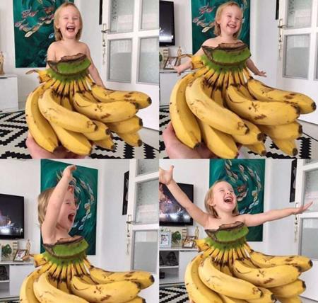 妈妈的裙子亲子手工创意制作,妈妈用袋子做裙子