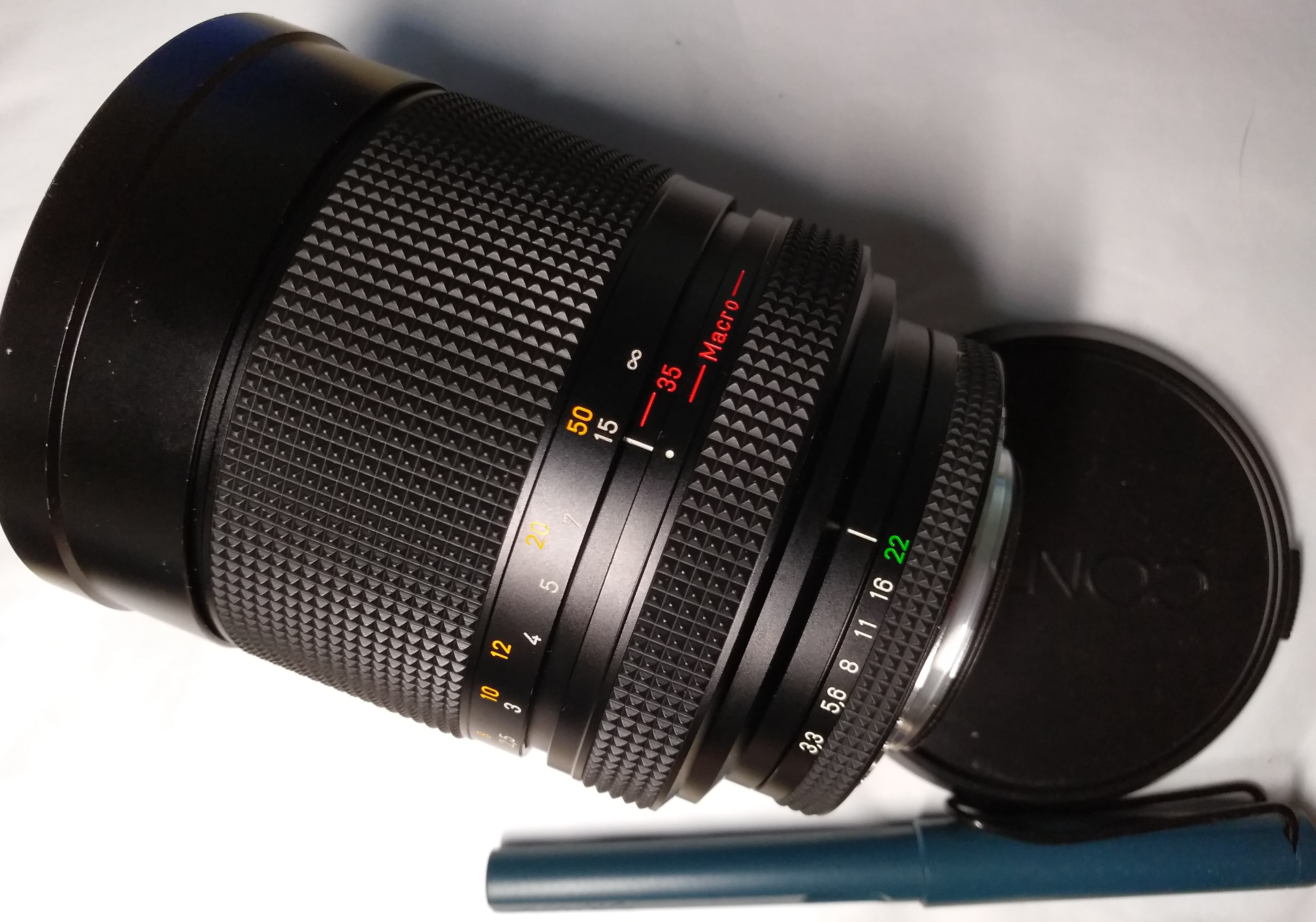 老镜记，Contax35-135/3.3-4.5改装宾得口并试镜