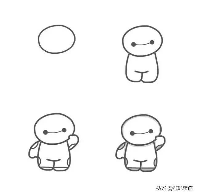 简单易懂的动漫人物画法教程,动漫人物的画法及步骤