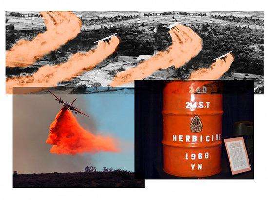 越战美国橙剂使用在哪些战区,美军越战空投橙剂视频