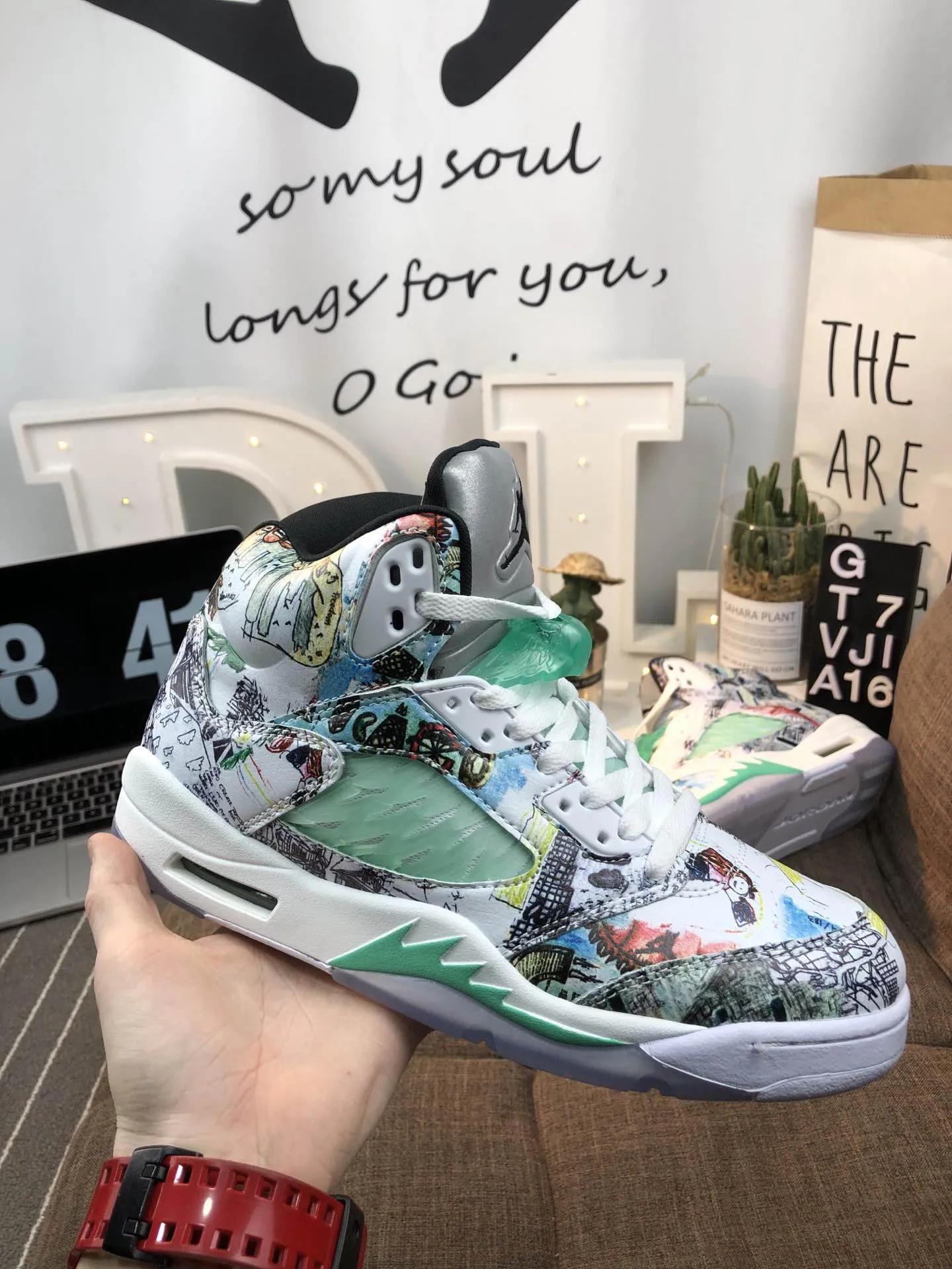 乔丹颜值最高球鞋aj5,耐克飞人乔丹系列篮球aj5