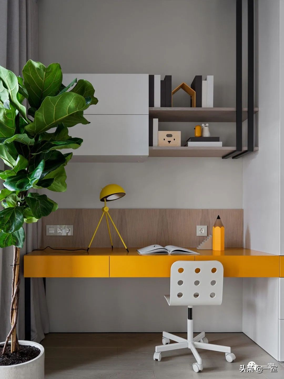 餐厅书房一体设计,书房客房一体设计