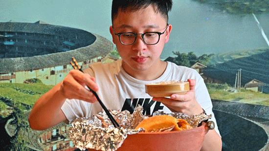 古法盐焗鸡爽爆了,传统盐焗鸡爆汁呈现