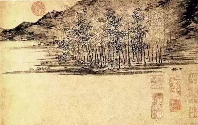 大师画竹里馆,大师画竹欣赏