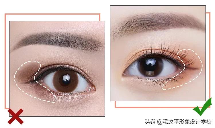 肿眼泡画眼妆要注意什么,肿眼泡的眼妆教程不贴假睫毛