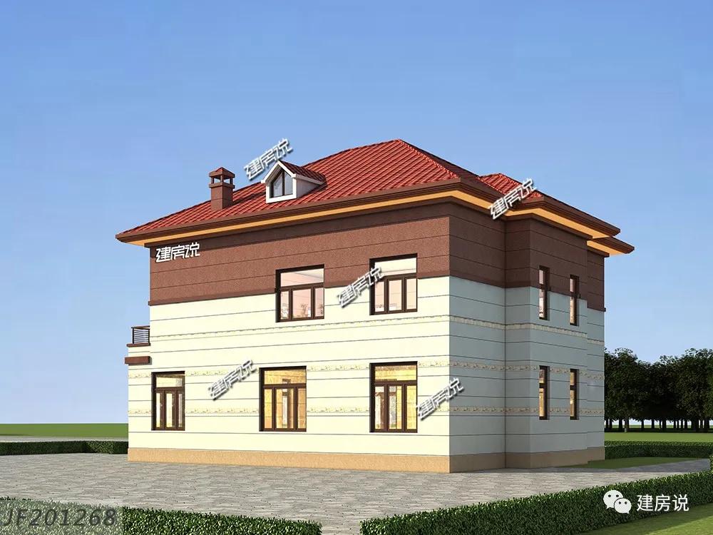 30万起建庭院别墅,百万豪宅既视感,村里的人都看呆了