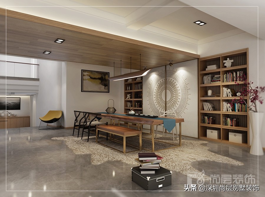 350平装修风格,350平现代住宅设计