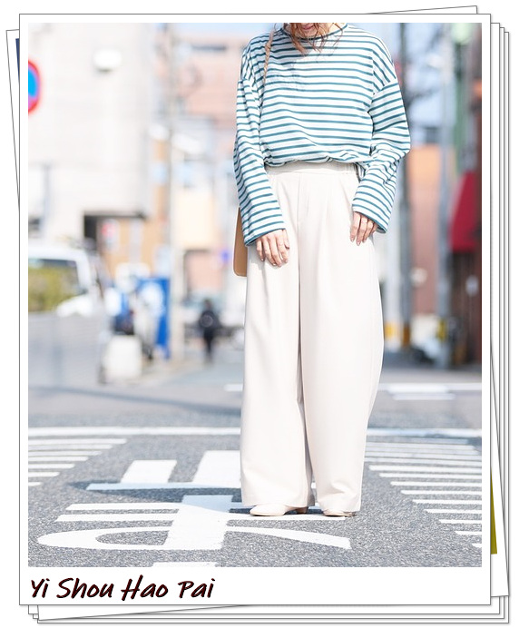 横条纹长款上衣怎么搭,横条纹长袖上衣外搭