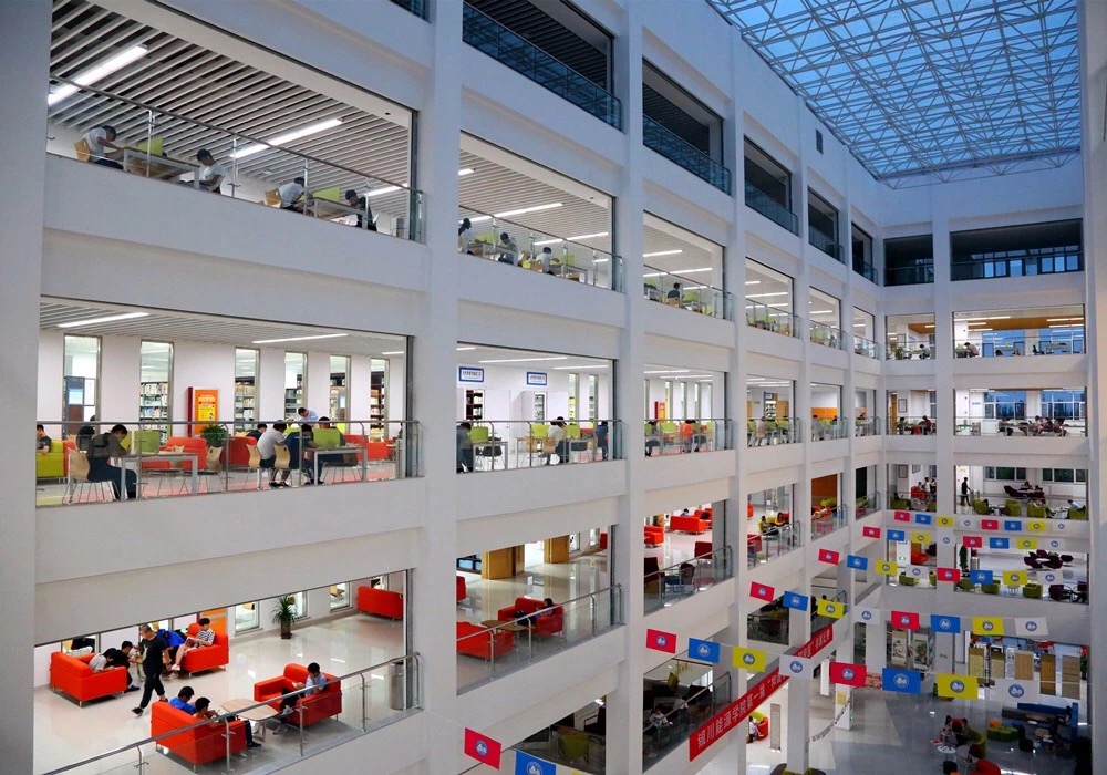 银川能源学校,银川能源校园风景