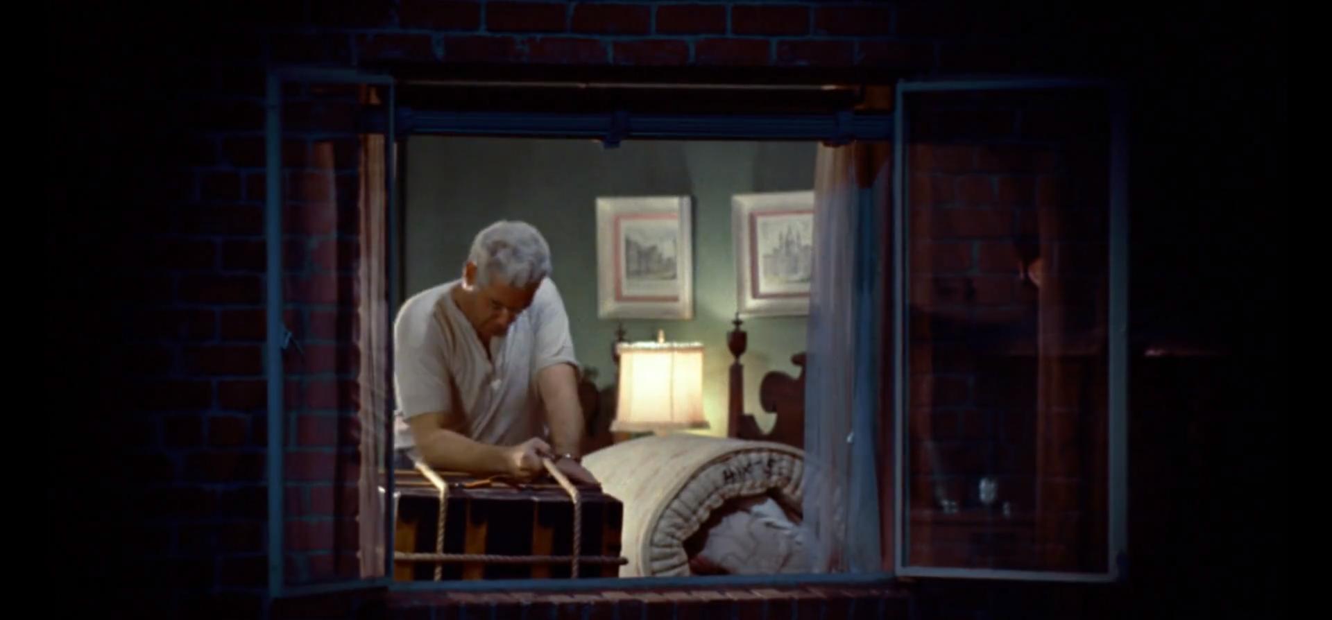 希区柯克经典电影后窗,希区柯克后窗艺术