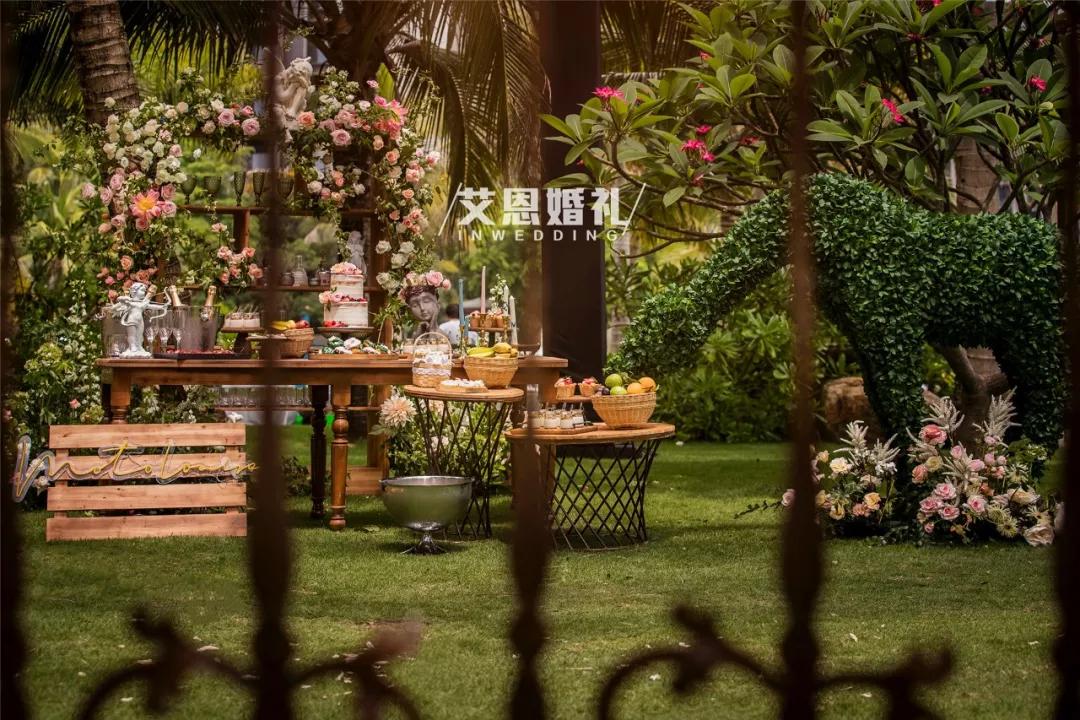 高级英式婚礼视频,法式花园风格婚礼