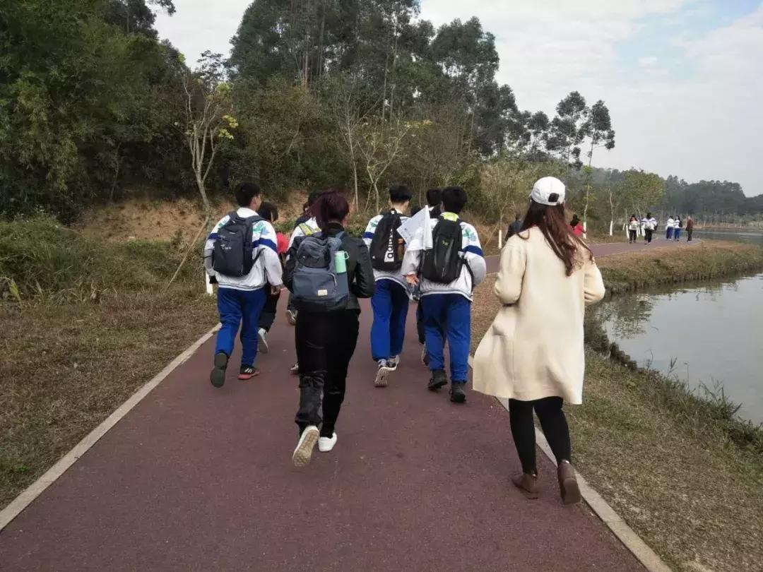 增城高级中学春游,增城挂绿湖徒步起点