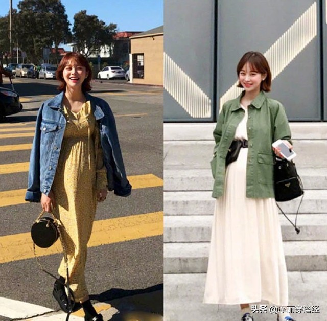 孕妇的穿搭高级感,孕妇穿着搭配图片春季