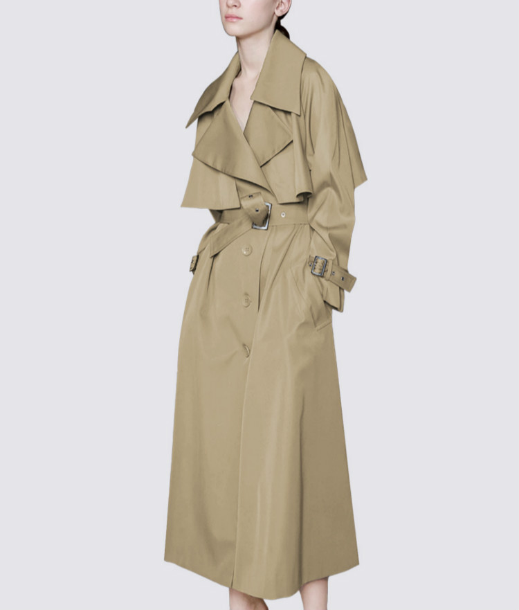 秋季最受欢迎的风衣穿搭休闲舒适,选对了这几款风衣怎么穿都好看