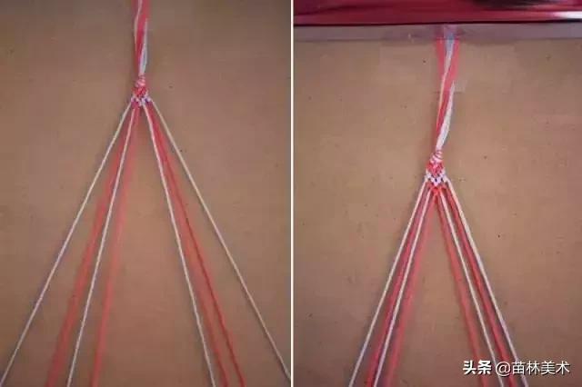 手工穿珠子手链的教程,手工手链编织教程