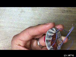 法式珠绣毛衣链手工教程,复古布刺绣毛衣链