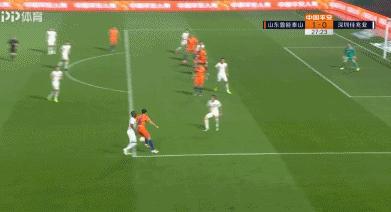 雨战决赛,鲁能雨战强势绝平天津