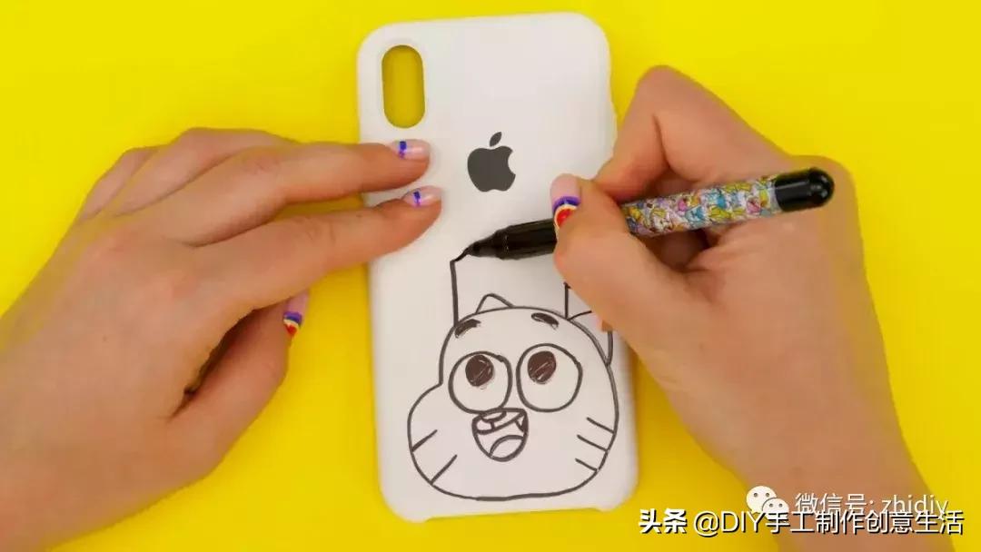 我要自律搞怪手机壳,diy手机壳最适合的配件